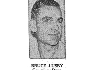 Bruce Lusby Camping Department