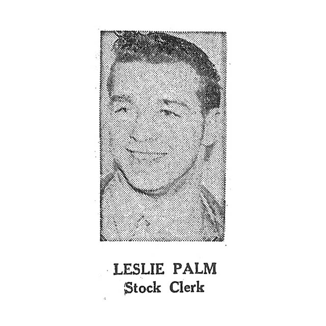Leslie Palm Stock Clerk