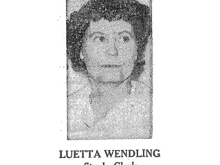 Luetta Wendling Stock Clerk